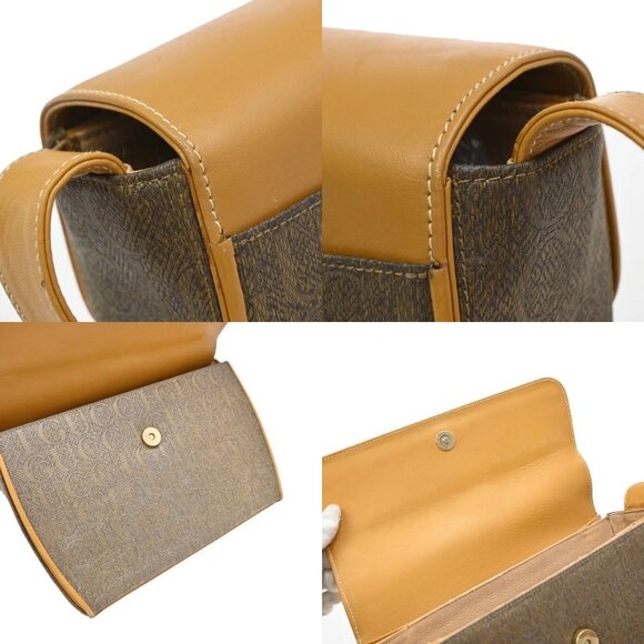GUCCI GG Logo Shoulder Bag Canvas Leather Brown GHW Made In Italy 60KB404 - Picture 9 of 16